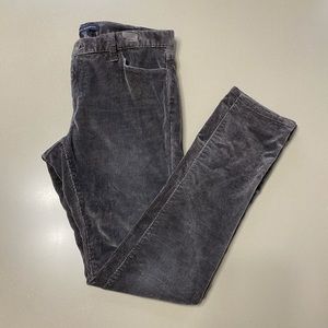 Banana Republic Grey Corduroy Pant (Size 28P)